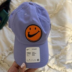 Purple orange Nike hat
